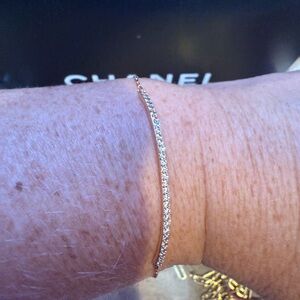 Swarovski rose Gold  Bracelet